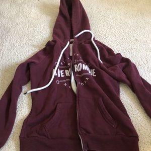 Zip up sweatshirt